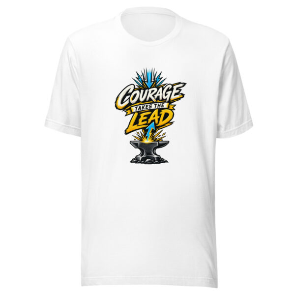 Courage Takes The Lead Graphic Tee mockup 5 Courage Takes The Lead Graphic Tee mockup 5