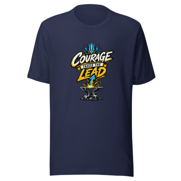 Courage Takes The Lead Graphic Tee mockup 6 Courage Takes The Lead Graphic Tee mockup 6