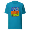 Dare Mighty Things — Theodore Roosevelt Historic-quote-streetwear Graphic Tee mockup 1 Dare Mighty Things — Theodore Roosevelt Historic-quote-streetwear Graphic Tee front view