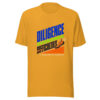 Diligence Overcomes Difficulties — Benjamin Franklin Graphic Tee mockup 1 Diligence Overcomes Difficulties — Benjamin Franklin Graphic Tee front view