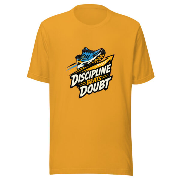 Discipline Beats Doubt Graphic Tee mockup 2 Discipline Beats Doubt Graphic Tee mockup 2