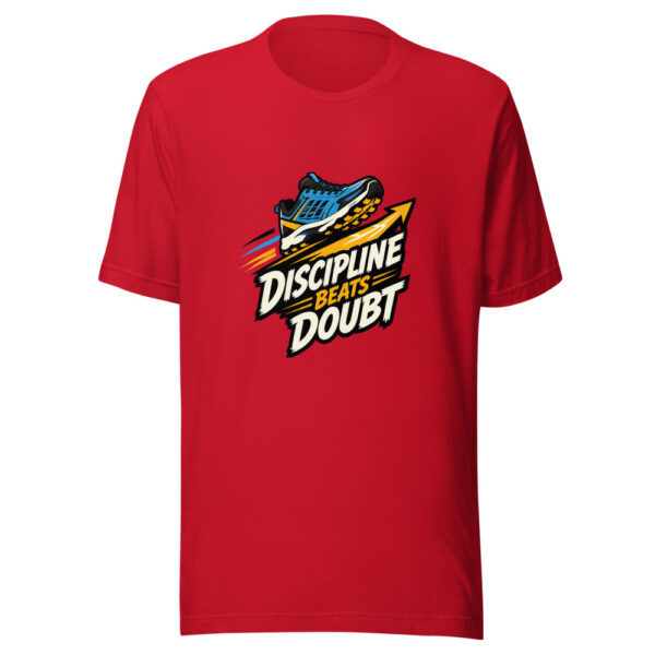 Discipline Beats Doubt Graphic Tee mockup 8 Discipline Beats Doubt Graphic Tee mockup 8