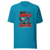 Drive Thy Business; Let Not That Drive Thee — Benjamin Franklin Drive-thy-business Graphic Tee mockup 2