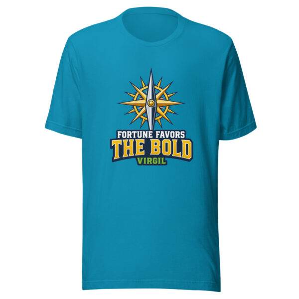 Fortune Favors The Bold - Virgil Graphic Tee mockup 1 Fortune Favors The Bold - Virgil Graphic Tee front view