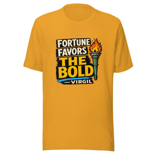 Fortune Favors The Bold - Virgil Graphic Tee mockup 2 Fortune Favors The Bold - Virgil Graphic Tee mockup 2