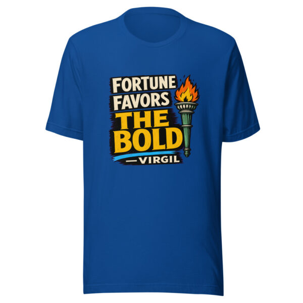 Fortune Favors The Bold - Virgil Graphic Tee mockup 3 Fortune Favors The Bold - Virgil Graphic Tee mockup 3