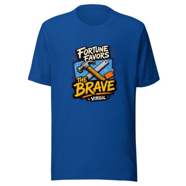 Fortune Favors The Brave - Virgil Graphic Tee mockup 3 Fortune Favors The Brave - Virgil Graphic Tee mockup 3