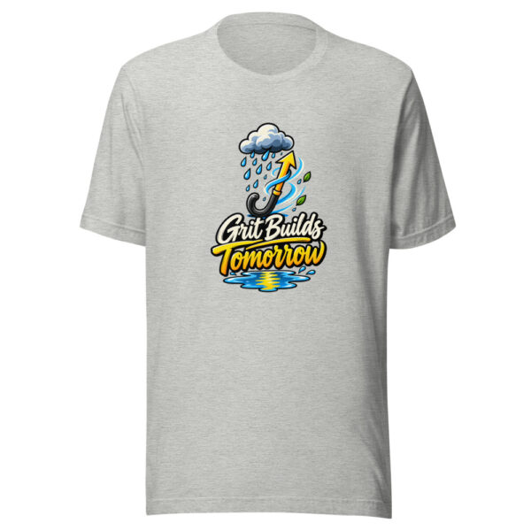Grit Builds Tomorrow Graphic Tee mockup 7 Grit Builds Tomorrow Graphic Tee mockup 7