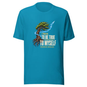 I Prefer To Be True To Myself — Frederick Douglass True-to-myself-frederick-douglass Graphic Tee mockup 1 I Prefer To Be True To Myself — Frederick Douglass True-to-myself-frederick-douglass Graphic Tee front view