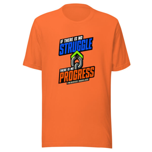 If There Is No Struggle There Is No Progress - Frederick Douglass Graphic Tee mockup 1 If There Is No Struggle There Is No Progress - Frederick Douglass Graphic Tee front view