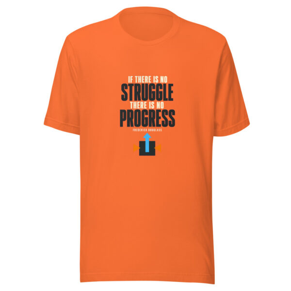 If There Is No Struggle There Is No Progress - Frederick Douglass Graphic Tee mockup 1 If There Is No Struggle There Is No Progress - Frederick Douglass Graphic Tee front view