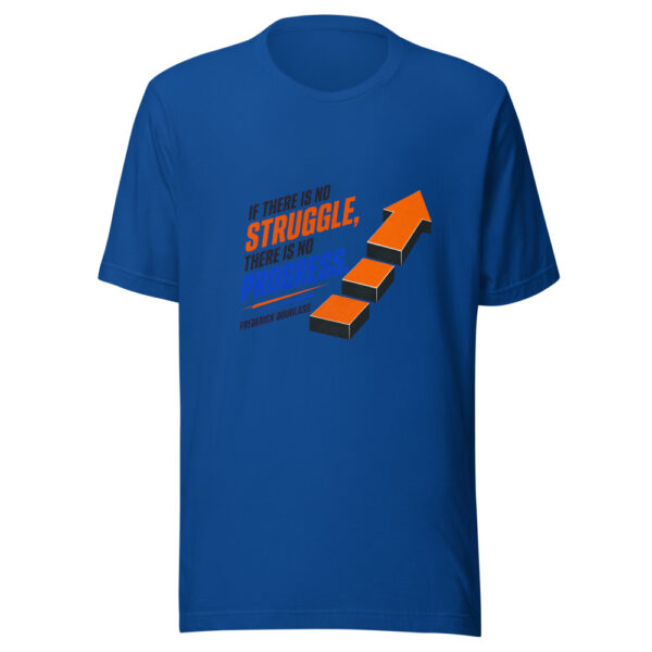 If There Is No Struggle, There Is No Progress. — Frederick Douglass Historic-strength-quotes-2026 Graphic Tee mockup 1 If There Is No Struggle, There Is No Progress. — Frederick Douglass Historic-strength-quotes-2026 Graphic Tee front view