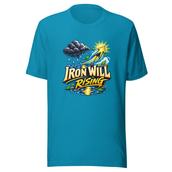 Iron Will Rising Graphic Tee mockup 2 Iron Will Rising Graphic Tee mockup 2
