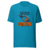 No One Finds Out What He Can Do Except By Trying. — Seneca Tested-by-action Graphic Tee mockup 1 No One Finds Out What He Can Do Except By Trying. — Seneca Tested-by-action Graphic Tee front view