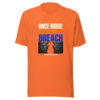 Once More Unto The Breach — William Shakespeare Historic-courage-quote Graphic Tee mockup 1 Once More Unto The Breach — William Shakespeare Historic-courage-quote Graphic Tee front view