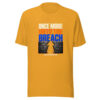 Once More Unto The Breach — William Shakespeare Historic-courage-quote Graphic Tee mockup 3 Once More Unto The Breach — William Shakespeare Historic-courage-quote Graphic Tee mockup 3