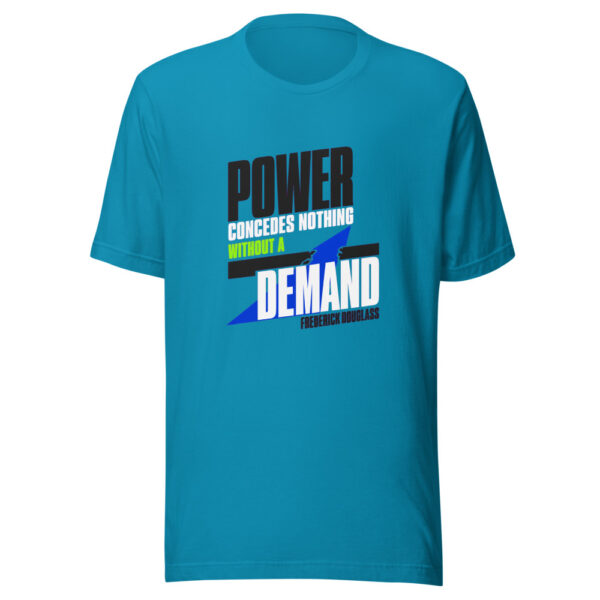Power Concedes Nothing Without A Demand — Frederick Douglass Graphic Tee mockup 2 Power Concedes Nothing Without A Demand — Frederick Douglass Graphic Tee mockup 2