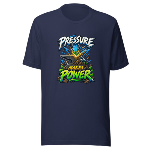 Pressure Makes Power Graphic Tee mockup 6 Pressure Makes Power Graphic Tee mockup 6