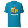 Rank Action Far Above Criticism — Theodore Roosevelt Rank-action Graphic Tee mockup 1 Rank Action Far Above Criticism — Theodore Roosevelt Rank-action Graphic Tee front view