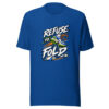 Refuse To Fold Graphic Tee mockup 3 Refuse To Fold Graphic Tee mockup 3