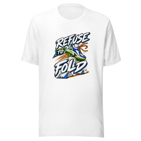 Refuse To Fold Graphic Tee mockup 5 Refuse To Fold Graphic Tee mockup 5