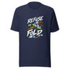 Refuse To Fold Graphic Tee mockup 6 Refuse To Fold Graphic Tee mockup 6