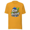Rise With Resolve Graphic Tee mockup 1 Rise With Resolve Graphic Tee front view