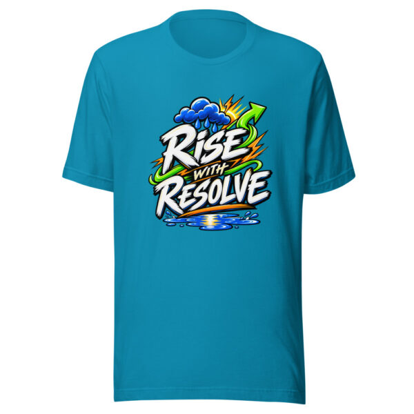 Rise With Resolve Graphic Tee mockup 2 Rise With Resolve Graphic Tee mockup 2