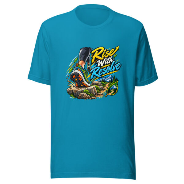 Rise With Resolve Graphic Tee mockup 2 Rise With Resolve Graphic Tee mockup 2