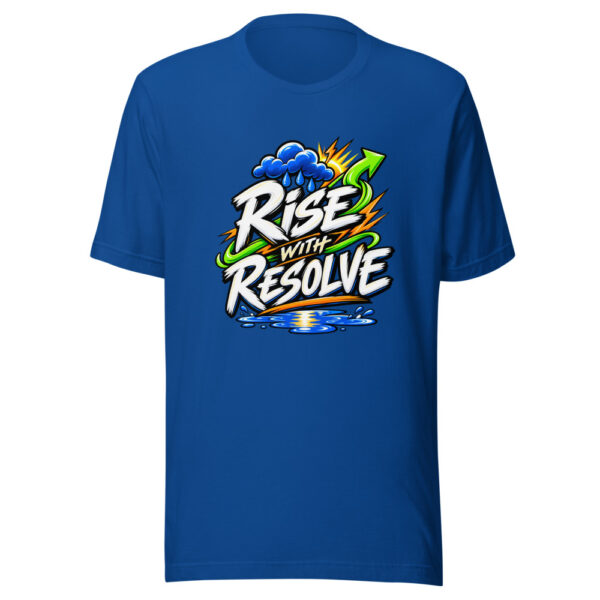 Rise With Resolve Graphic Tee mockup 3 Rise With Resolve Graphic Tee mockup 3