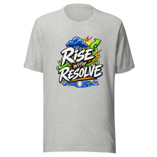 Rise With Resolve Graphic Tee mockup 7 Rise With Resolve Graphic Tee mockup 7