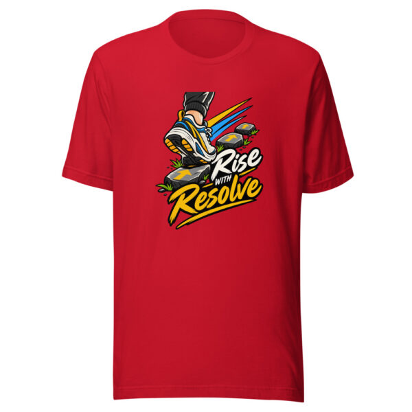 Rise With Resolve Graphic Tee mockup 8 Rise With Resolve Graphic Tee mockup 8