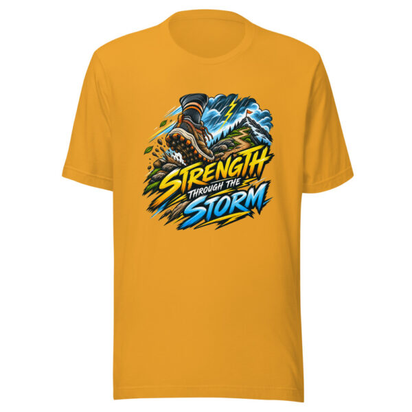 Strength Through The Storm Graphic Tee mockup 2 Strength Through The Storm Graphic Tee mockup 2