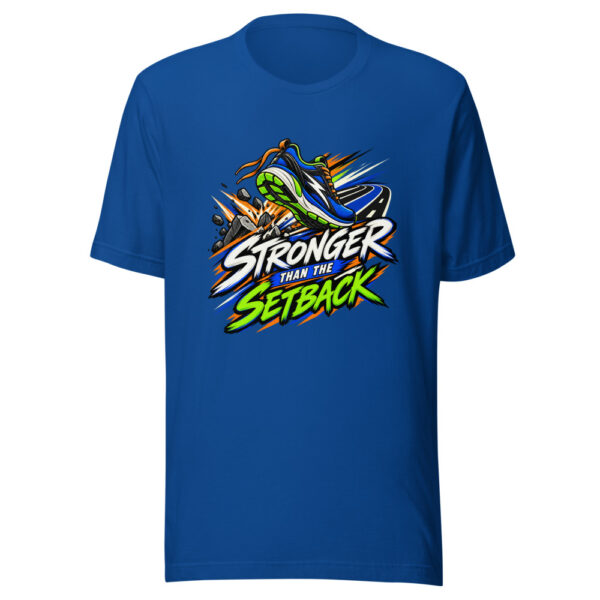 Stronger Than The Setback Graphic Tee mockup 3 Stronger Than The Setback Graphic Tee mockup 3