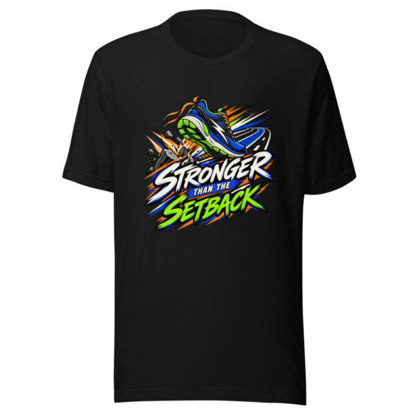 Stronger Than The Setback Graphic Tee mockup 4 Stronger Than The Setback Graphic Tee mockup 4