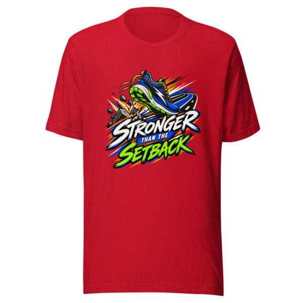 Stronger Than The Setback Graphic Tee mockup 8 Stronger Than The Setback Graphic Tee mockup 8