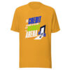 The Credit Belongs To The Man Who Is Actually In The Arena. — Theodore Roosevelt Graphic Tee mockup 3 The Credit Belongs To The Man Who Is Actually In The Arena. — Theodore Roosevelt Graphic Tee mockup 3