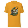 The More Thy Fortune Frowns, The More Oppose. — Virgil, The Aeneid (John Dryden Trans.) Fortune-frowns-more-oppose Graphic Tee front view