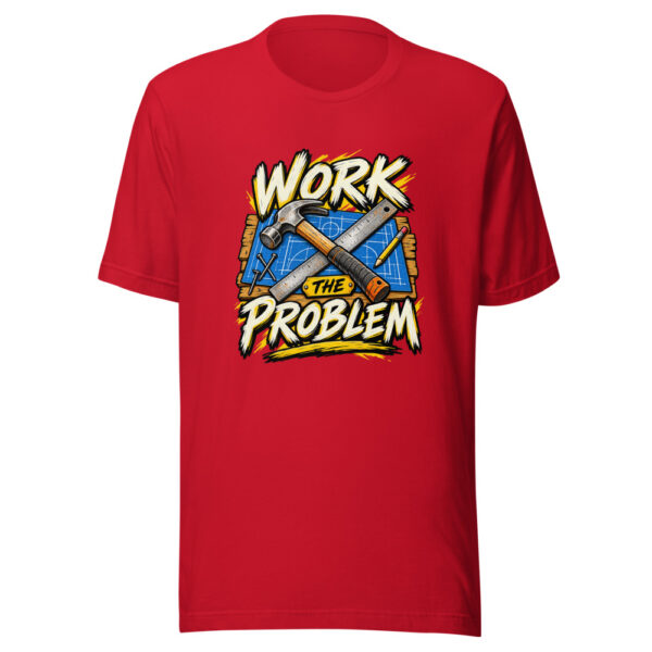 Work The Problem Graphic Tee mockup 8 Work The Problem Graphic Tee mockup 8