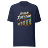 Built By Repetition Discipline-and-action Graphic Tee mockup 7