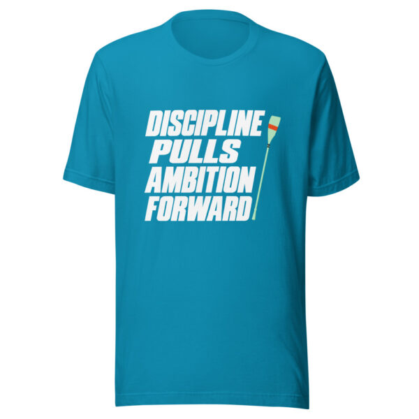 Discipline Pulls Ambition Forward Graphic Tee mockup 2 Discipline Pulls Ambition Forward Graphic Tee mockup 2