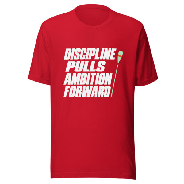 Discipline Pulls Ambition Forward Graphic Tee mockup 8 Discipline Pulls Ambition Forward Graphic Tee mockup 8