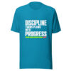 Discipline Turns Plans Into Progress Graphic Tee mockup 1 Discipline Turns Plans Into Progress Graphic Tee front view