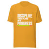 Discipline Turns Plans Into Progress Graphic Tee mockup 2 Discipline Turns Plans Into Progress Graphic Tee mockup 2