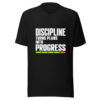 Discipline Turns Plans Into Progress Graphic Tee mockup 4 Discipline Turns Plans Into Progress Graphic Tee mockup 4