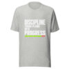 Discipline Turns Plans Into Progress Graphic Tee mockup 7 Discipline Turns Plans Into Progress Graphic Tee mockup 7