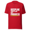 Discipline Turns Plans Into Progress Graphic Tee mockup 8 Discipline Turns Plans Into Progress Graphic Tee mockup 8