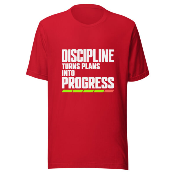 Discipline Turns Plans Into Progress Graphic Tee mockup 8 Discipline Turns Plans Into Progress Graphic Tee mockup 8
