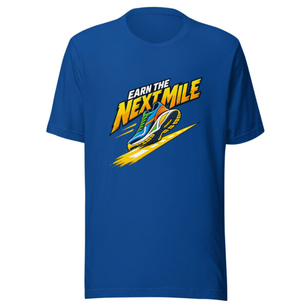 Earn The Next Mile Next-mile-earned Graphic Tee mockup 3 Earn The Next Mile Next-mile-earned Graphic Tee mockup 3