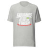 Endurance Is Built Before The Finish Graphic Tee mockup 7 Endurance Is Built Before The Finish Graphic Tee mockup 7